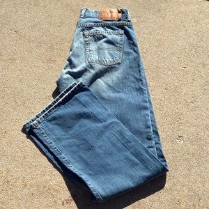LUCKY BRAND JEANS EASY RIDER, SIZE 10, LONG LENGTH (34 inches)
